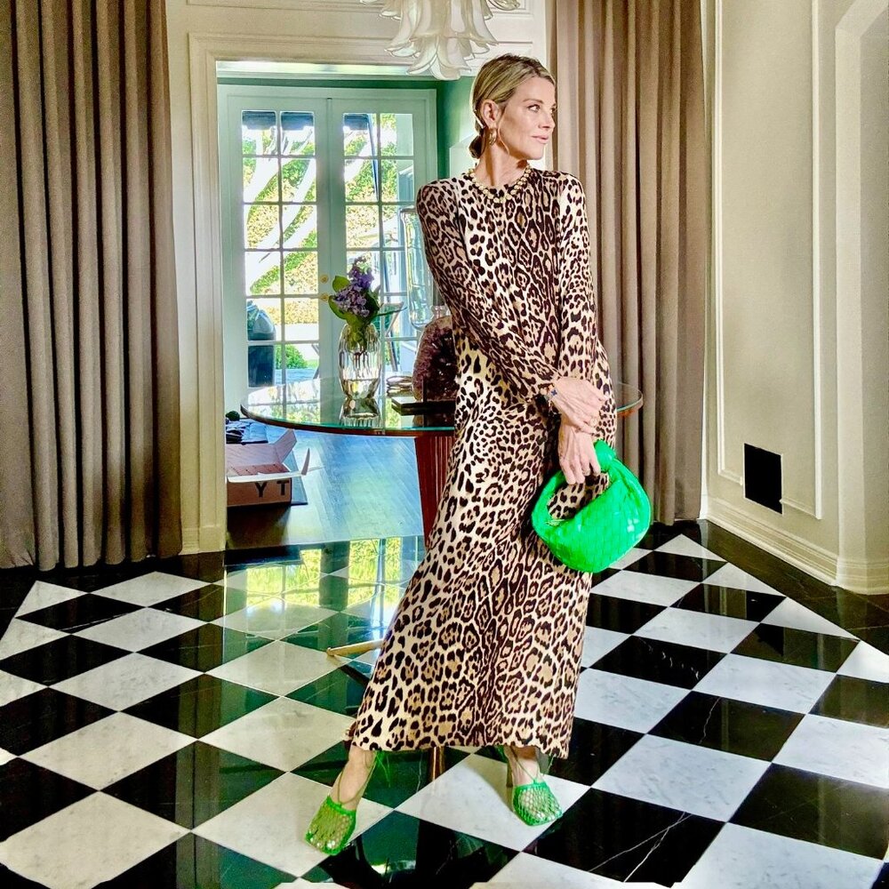 Zara leopard dress